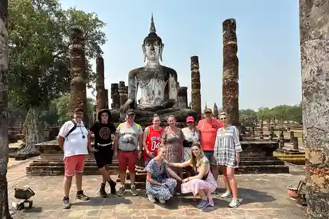 Sukhothai: Historischer Park und ländliche Umgebung Fahrradtour