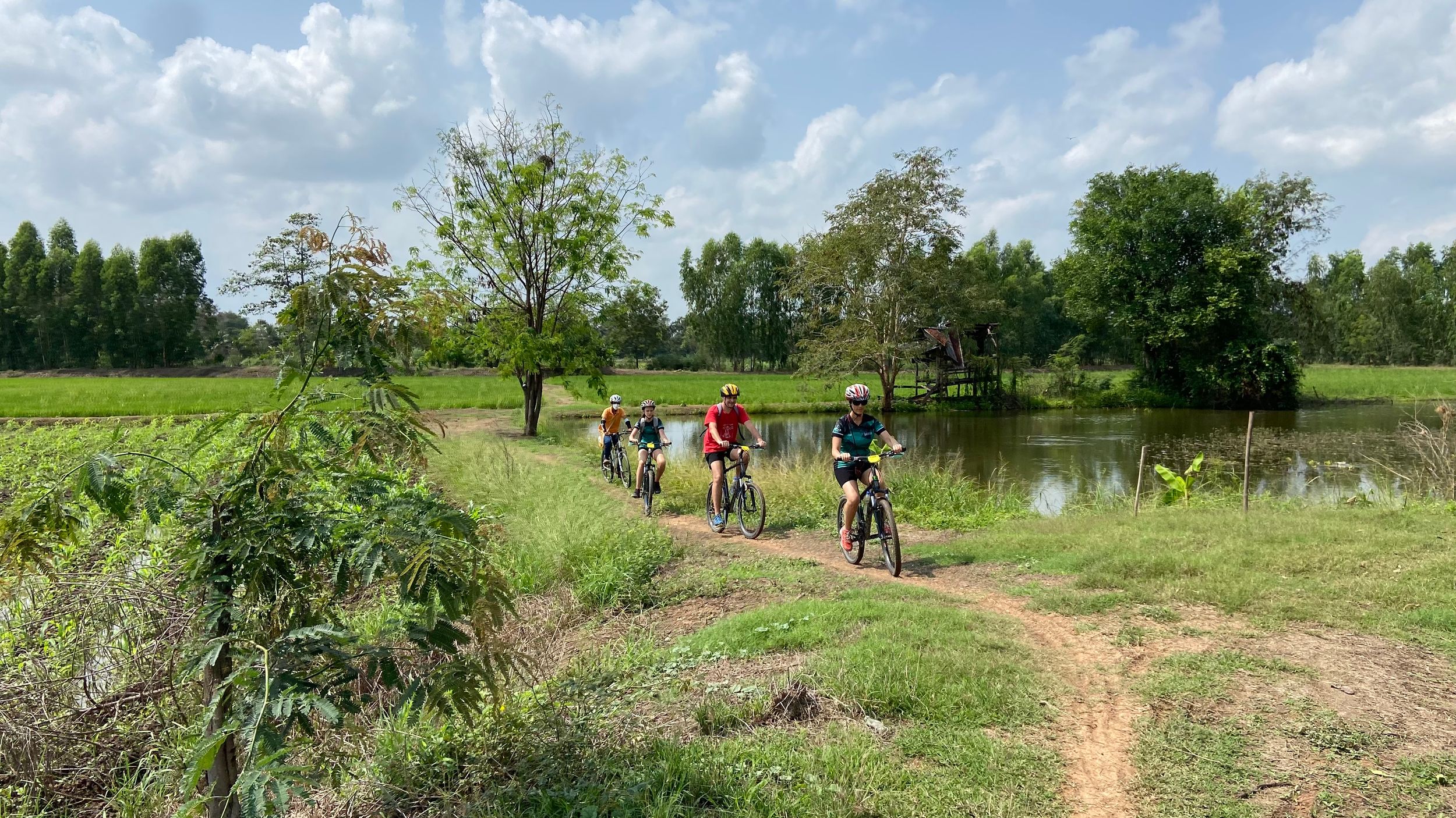 Sukhothai: Halbtagestour mit dem Fahrrad auf dem Land
