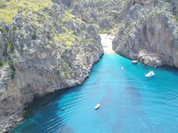 Soller: Sa Calobra & Cala Tuent Speedboat-tur