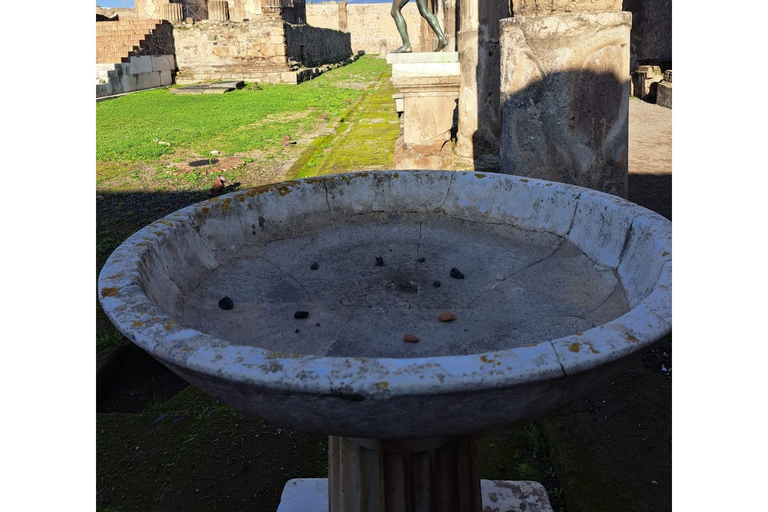 Pompéi : cours de cuisine et visite guidée avec un archéologue