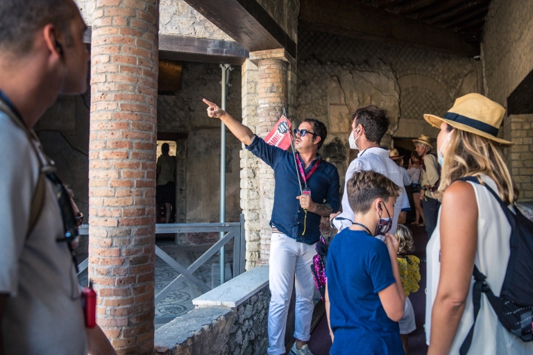 Ab Neapel: Geführte Tour nach Pompeji ohne AnstehenTour auf Französisch