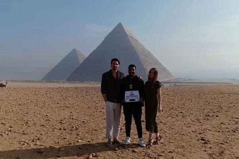 Z portu w Aleksandrii: jednodniowa wycieczka do piramid i Nilu