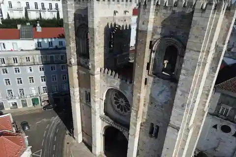 Eintrittskarte für die Kathedrale von Lissabon