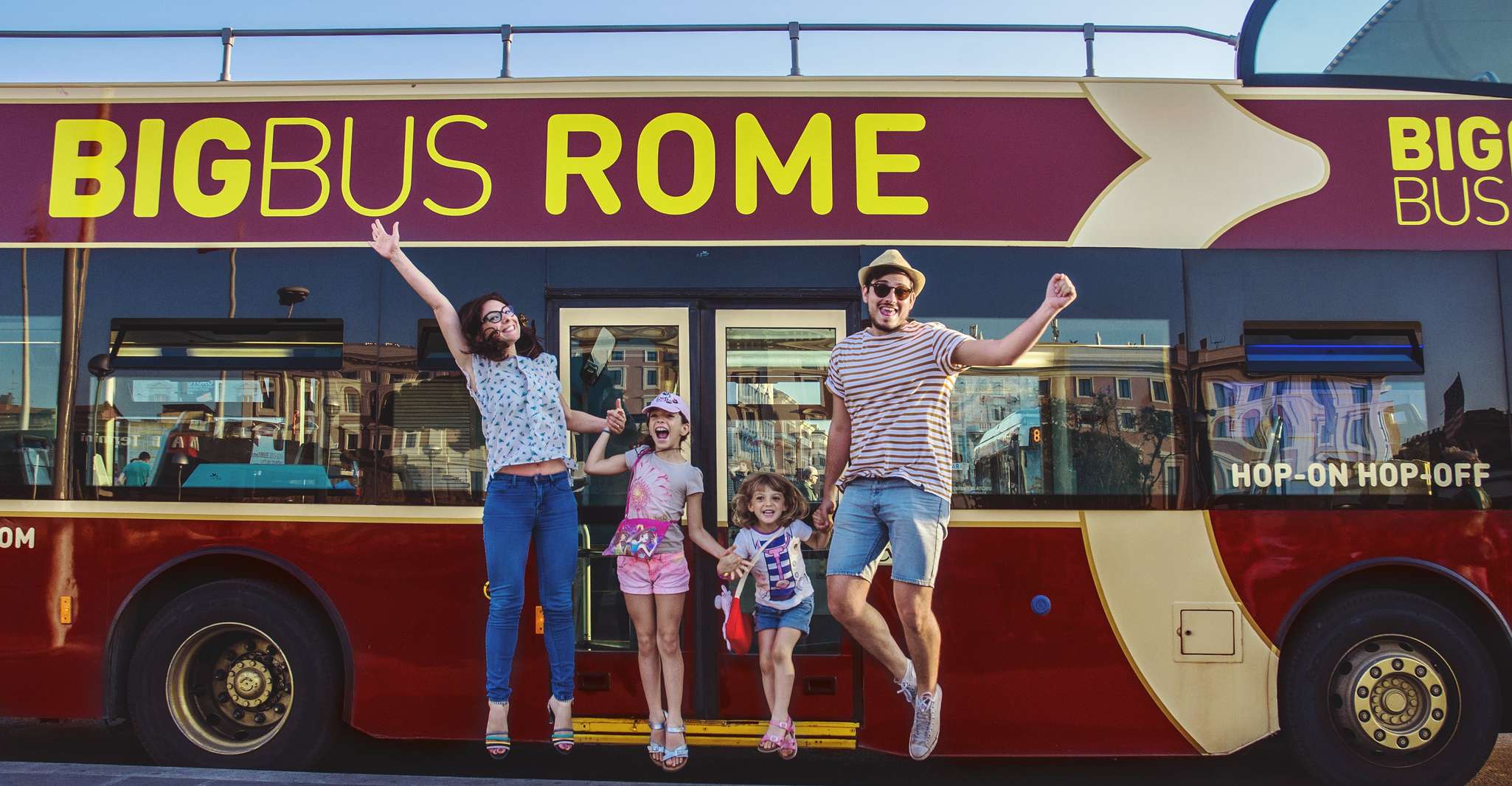 Рим, Большой автобусный хоп-запрыски - Housity