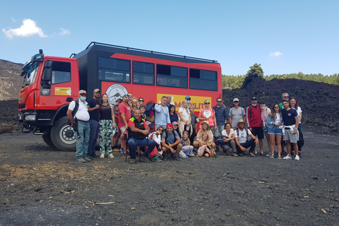 Taormina/Naxos: Mount Etna & Alcantara Gorges Tour w/ Pickup Mount Etna 3000-Meter & Alcantara Gorges Tour