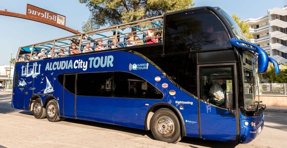 Alcudia: ALCUDIA City TOUR Open Top Bus, Tour im offenen Bus