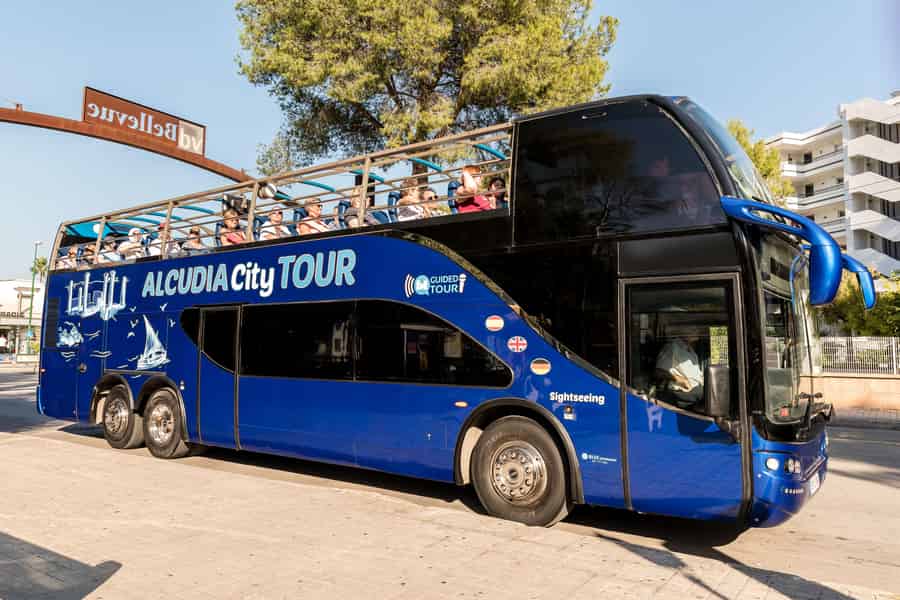 Alcudia: ALCUDIA City TOUR Open Top Bus, Tour im offenen Bus. Foto: GetYourGuide