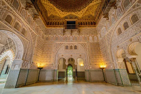 Van Costa del Sol: Dagtocht naar Sevilla met rondleiding door het Real Alcázar