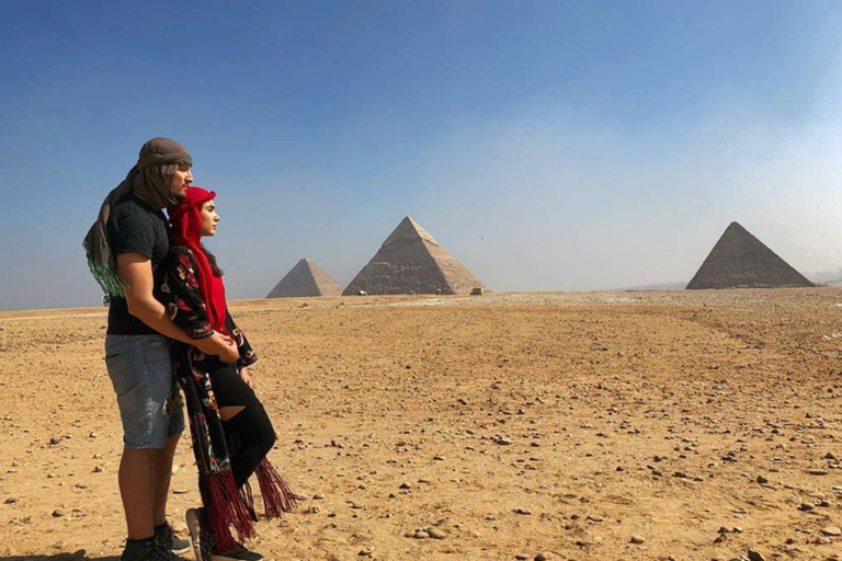 Van de haven van Alexandrië: woestijnsafari-trip naar piramides