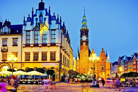 Wroclaw Small-Group Tour with Lunch from Lodz Small-Group Tour by Premium Car
