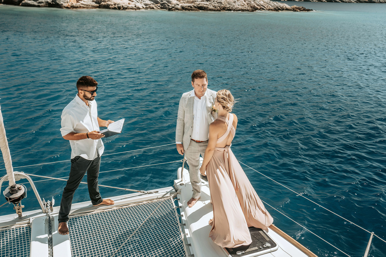 Excursion en bateau privé à partir d'Agios Nikolaos avec repas et boissons