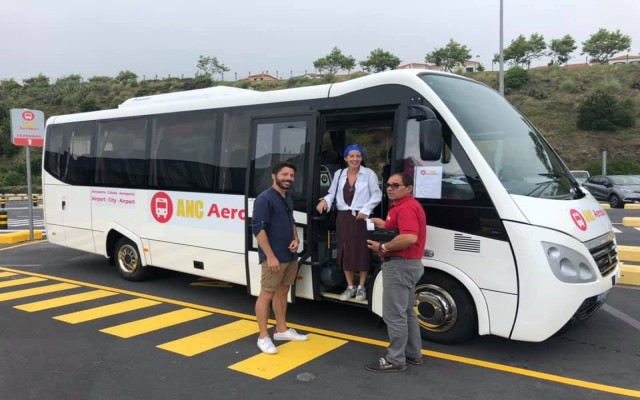 Visit Ponta Delgada Airport Bus to/from Vila Franca do Campo in São Miguel Island