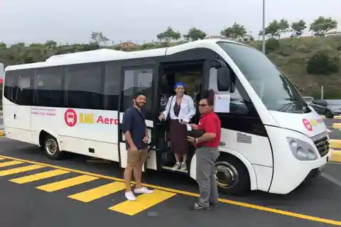 Aeroporto de Ponta Delgada: Ônibus de/para Vila Franca do Campo