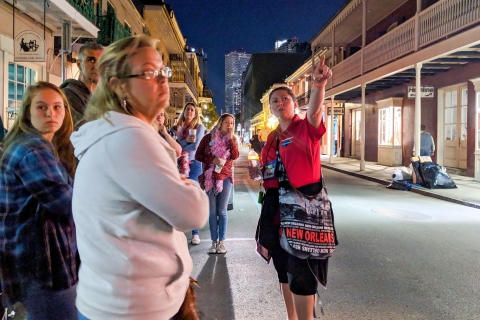 Nowy Orlean: Wieczorna piesza wycieczka po duchach i duchach