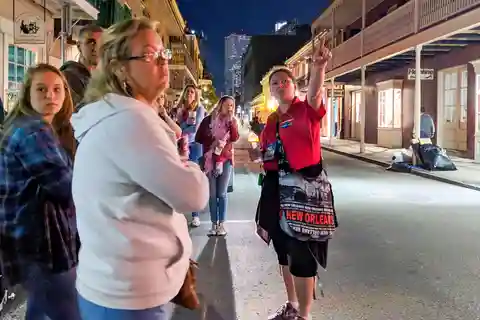 New Orleans: Tour interattivo dei fantasmi e degli spiriti a piedi