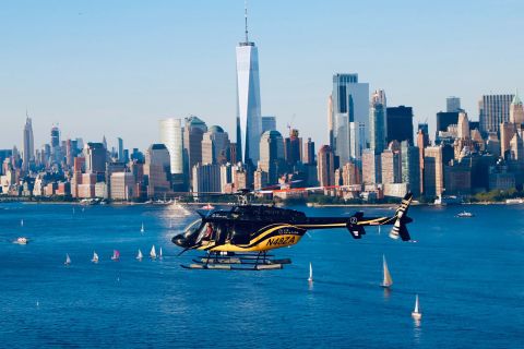 New York City: Helikopterflygning över Manhattan