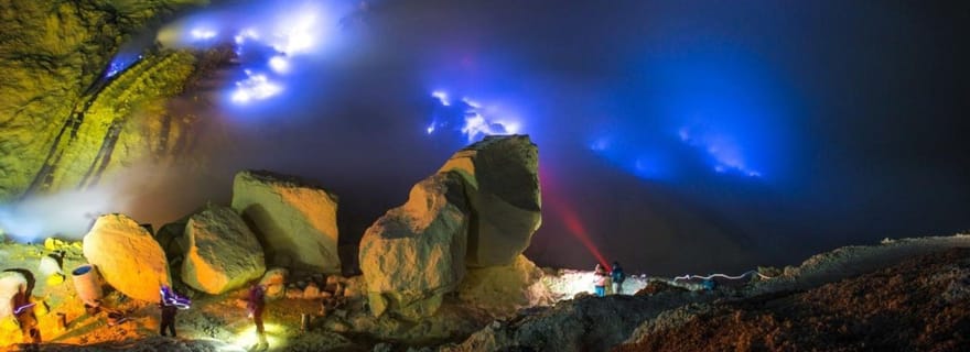 Au départ de Bali : Visite de 10 jours des hauts lieux de Java avec hébergement