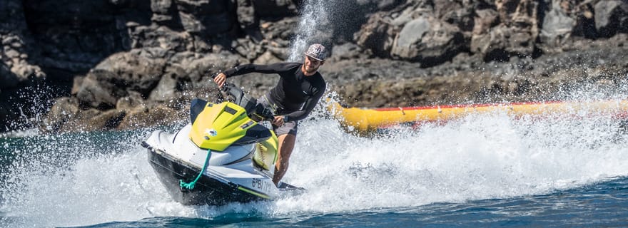 Lanzarote : Excursion en jet ski