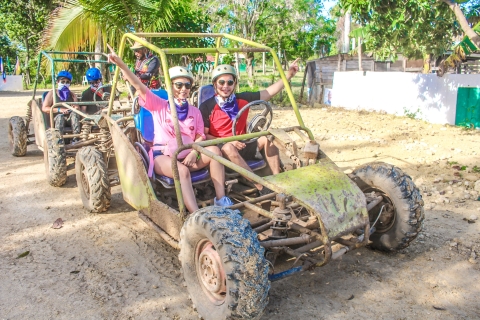 Au départ de Punta Cana : Aventure en buggy des dunes et tyrolienne