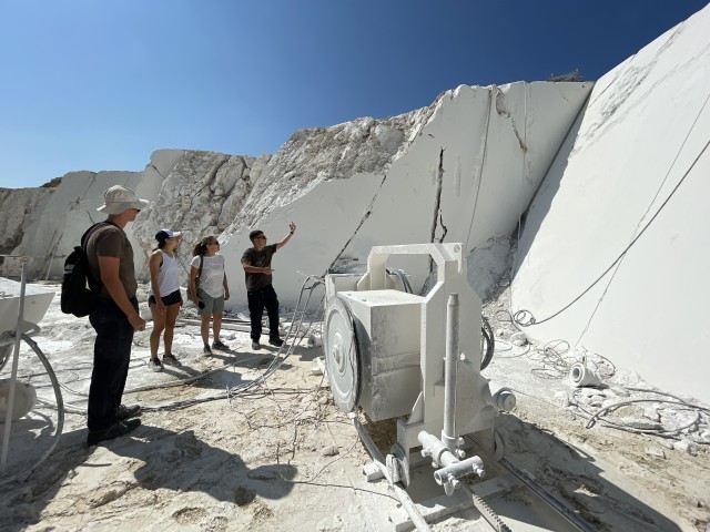 Visit Naxos Private Marble Quarry Visit and Sculpting Workshop in Amorgos