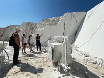 Naxos: Visita privada à pedreira de mármore e oficina de escultura