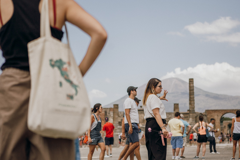 Pompéia: Tour guiado em pequenos grupos com arqueólogo especialistaPompéia: Tour completo sem fila com guia de turismo arqueólogo