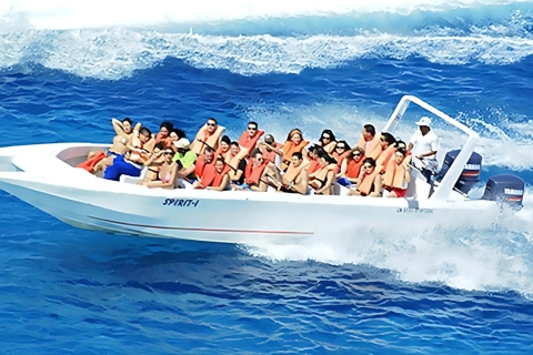 Van Punta Cana: Saona Island Boat en Dune Buggy Combo Tour
