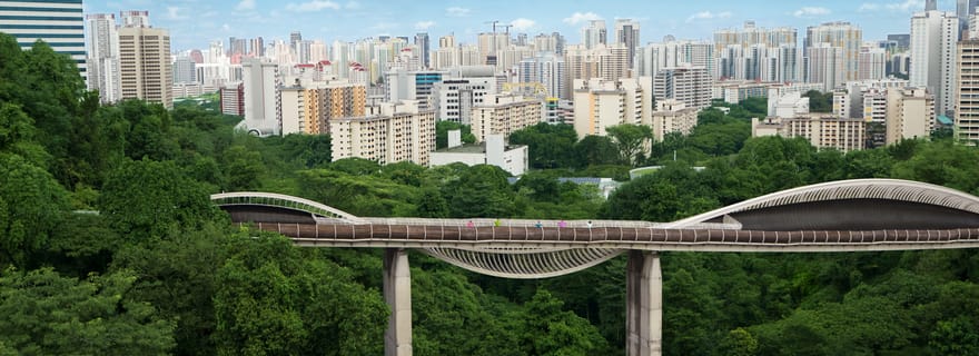 Singapour : Faber Peak : visite guidée à pied avec petit-déjeuner