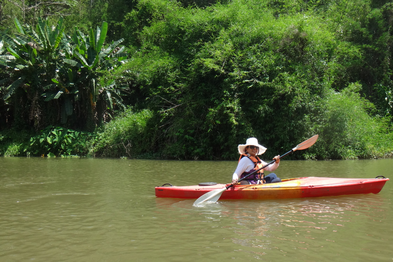 Chiang Mai: 25 km di tempo libero in mountain bike e kayak nella giunglaDa Chiang Mai: tour in bici e kayak
