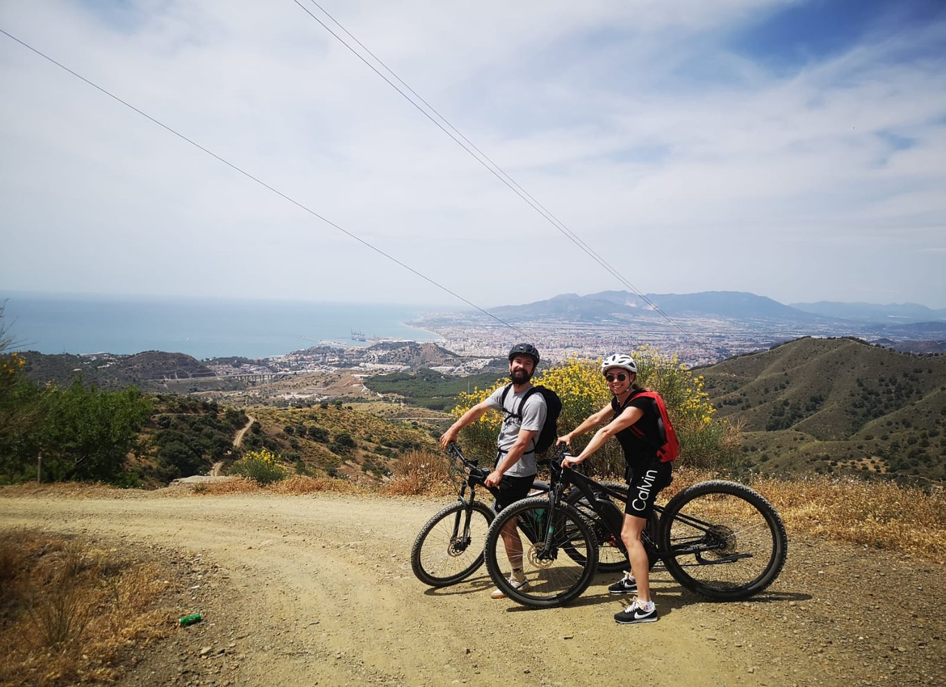 Málaga: 3-timers elcykeltur i naturparken Montes de Malaga