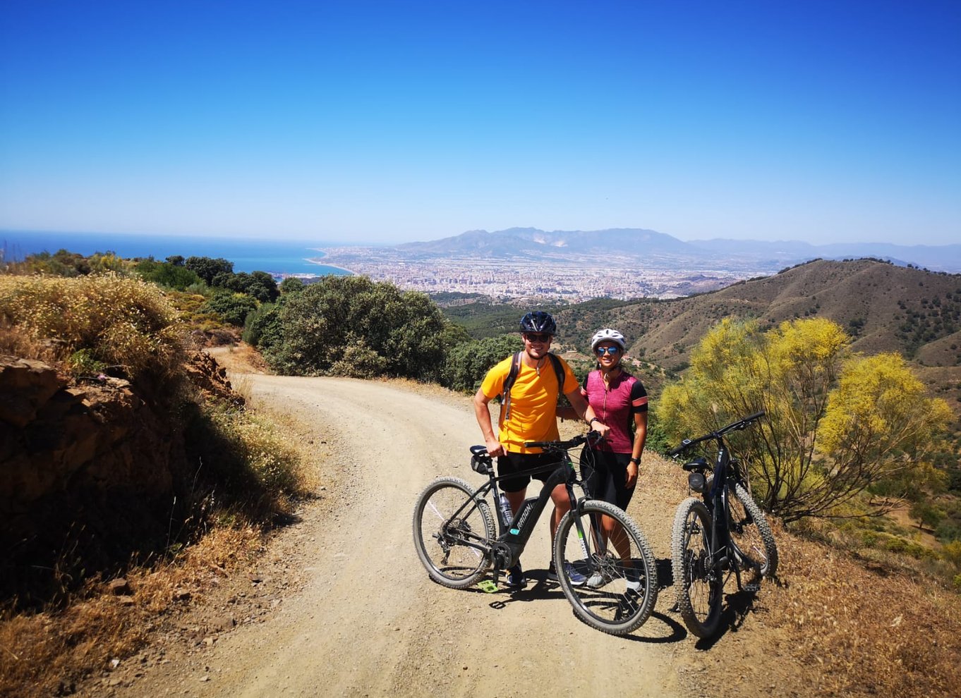 Málaga: 3-timers elcykeltur i naturparken Montes de Malaga