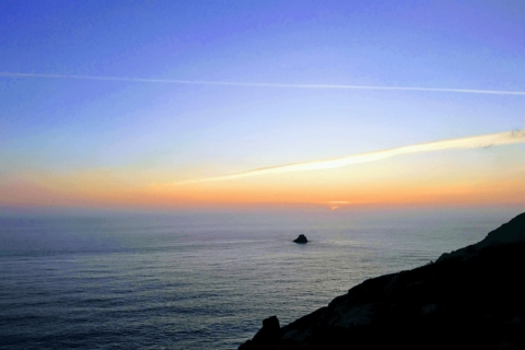 Depuis Santiago : Excursion au coucher du soleil depuis le phare de Finisterre