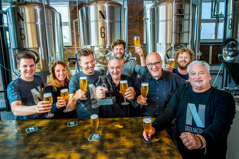 Rotterdam: Beer Brewery Noordt Tastings with Optional Tour 3 Beers with Flight of Tasters (No Tour)