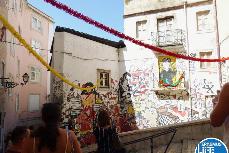 Lisboa: tour de 3 h de arte callejero