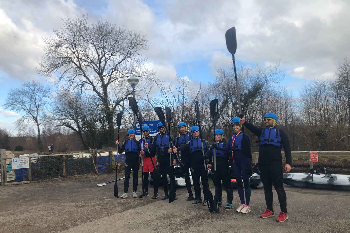 Abergavenny: 3-Meilen-Berge und Landschaft Kajak-Tour