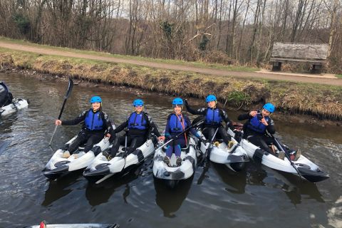 Kayaking in South Wales With Beezra Activities