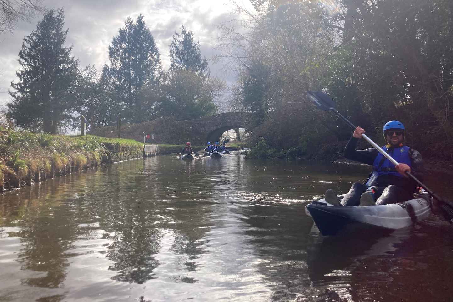 Abergavenny: 3-Mile Mountains and Countryside Kayaking Tour