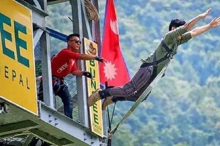 Avontuurlijke Bungee in Pokhara