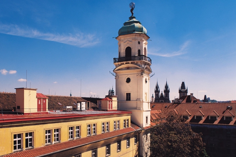 Praga: Torre Astronómica Clementinum y Biblioteca Barroca