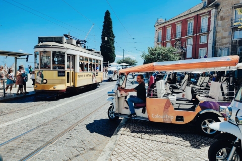 Lissabon: Historische Panorama-Sightseeing-Tour mit dem Tuk Tuk