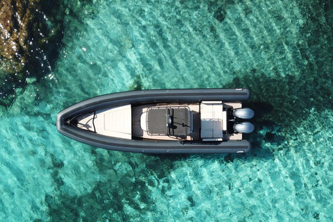 Calvi: tour privato in motoscafo alle spiagge selvagge con aperitivo