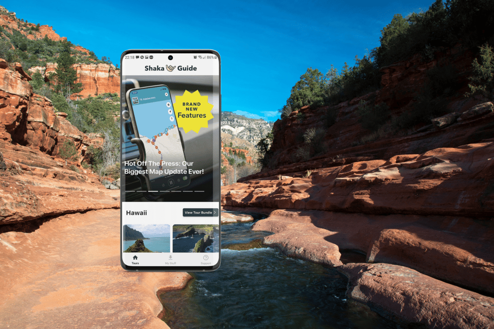 Sedona: Self-Guided Driving Tour with GPS Audio Guide App