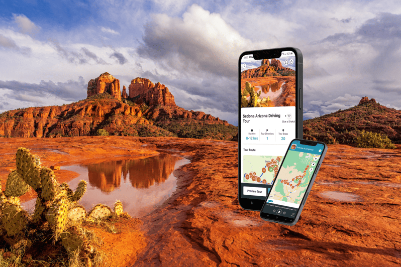 Sedona: Self-Guided Driving Tour with GPS Audio Guide App