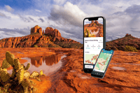 Sedona, Tour de conducción autoguiado con la aplicación GPS Audio Guide - Hizvo