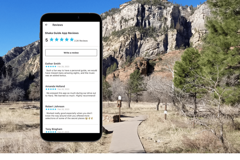 Sedona: Self-Guided Driving Tour with GPS Audio Guide App