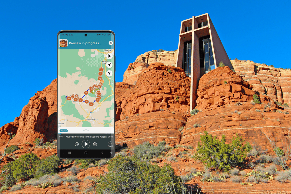 Sedona: Self-Guided Driving Tour with GPS Audio Guide App