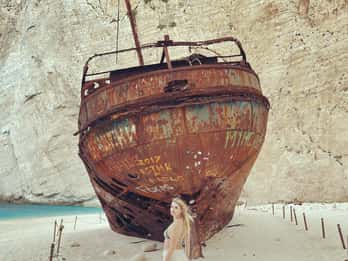 Zante: Playa del Naufragio y Cuevas Azules Tour Privado en Lancha Rápida