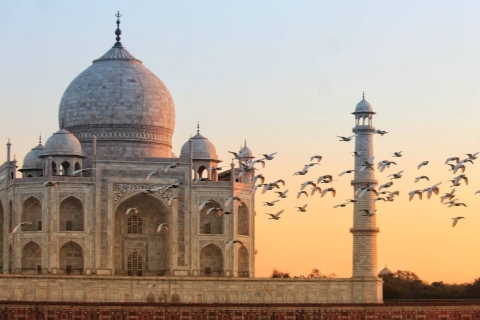 Begeleide Agra-dagtour van een hele dag per auto en chauffeurVanuit Delhi: Agra-dagtour met auto en chauffeur