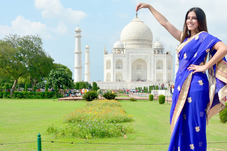 Från Delhi: Privat Taj Mahal dagstur med bil och förare