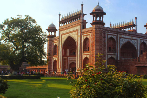 Begeleide Agra-dagtour van een hele dag per auto en chauffeurVanuit Delhi: Agra-dagtour met auto en chauffeur